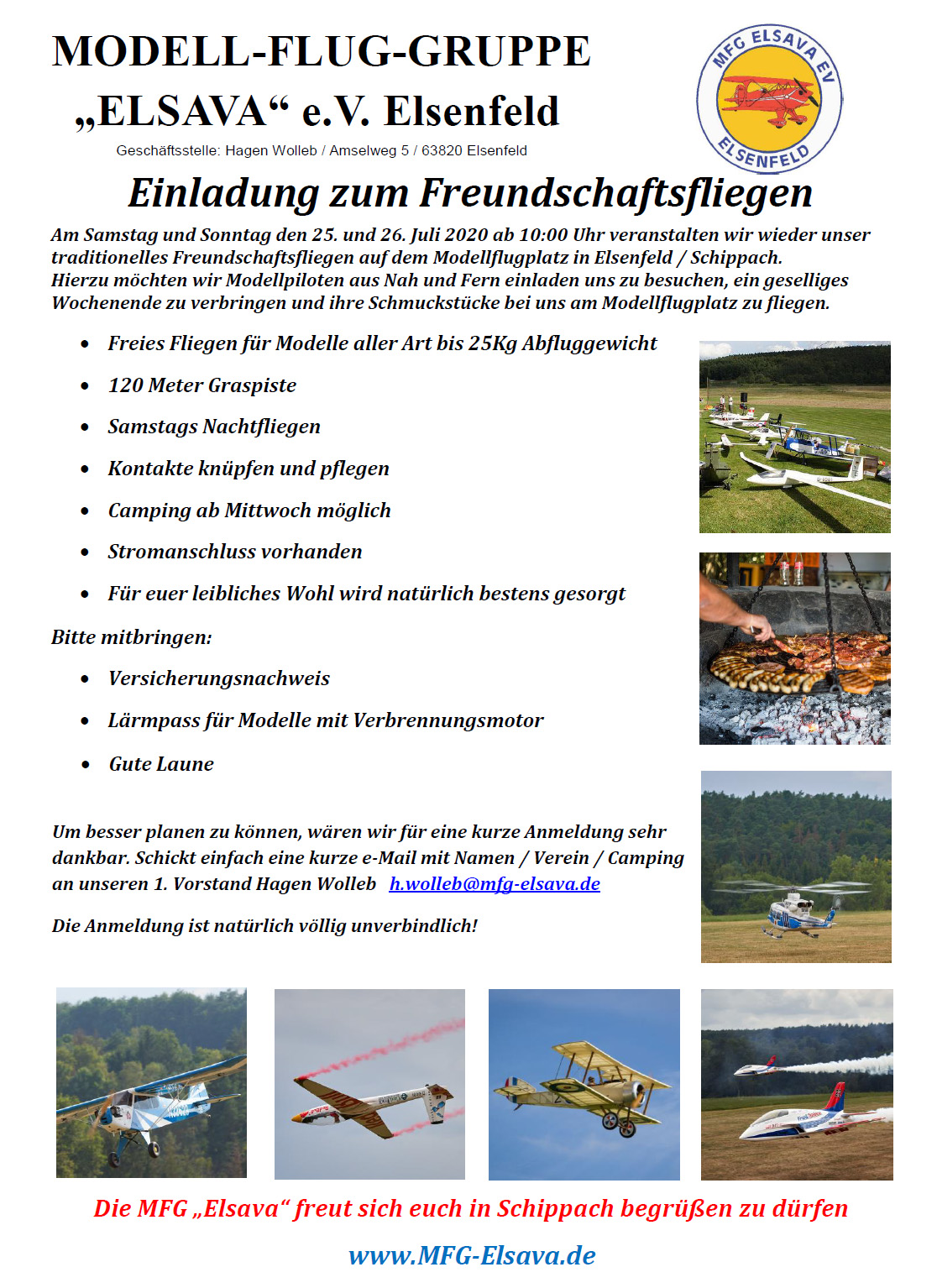MFG Freunschaftsfliegen 2020